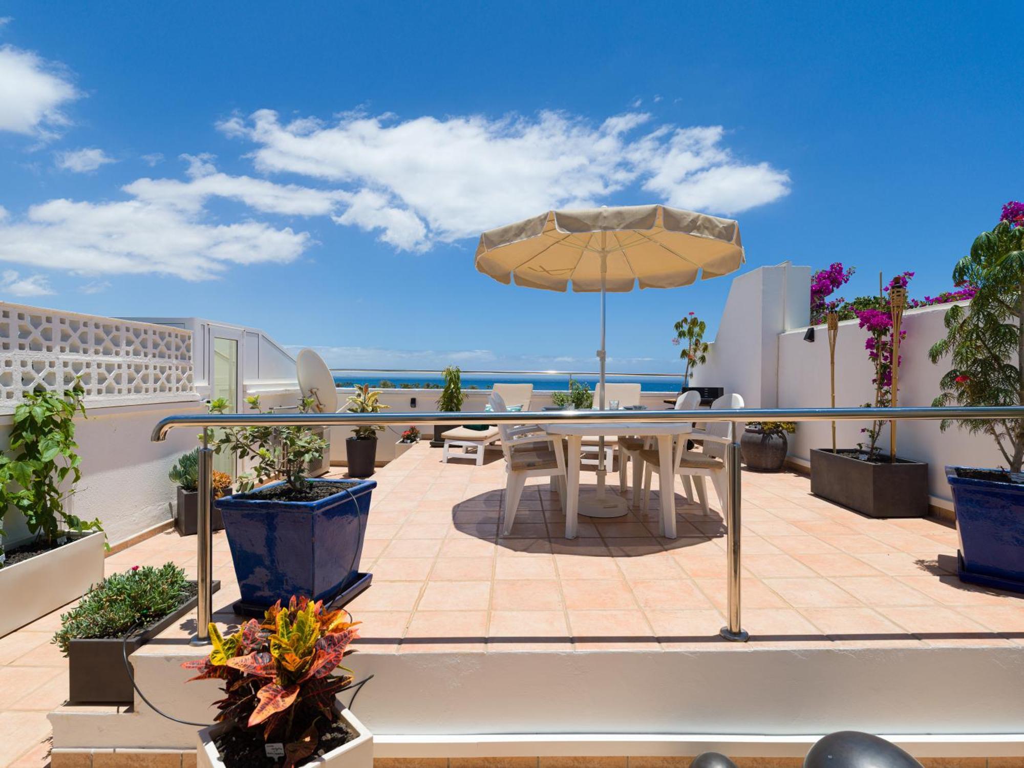 Casa Lex I Ocean & Sunrise Panorama I Steps From Dunes And I Private 50 Sqm Terrace I Pool Lägenhet *